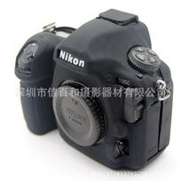 Silicone Camera Case Cover Nikon D850 DSLR - Shockproof Scratch Resistant Protective Sleeve In Yellow Red Green Black D850 Black