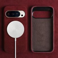 For Google Pixel 11 Pro XL Alcantara Magnetic Case with MagSafe Full Coverage Supercar Suede Leather Back Cover for Pixel 11 Pixel 11