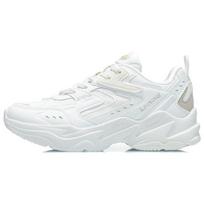 Li-Ning Shock Absorbing Non-Slip Durable Low-Top Running Shoes Women Sneakers Beige AGCR332-1 35 white