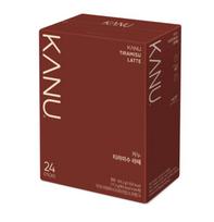 Kanu Tiramisu Latte Coffee Mix 24 Sticks – Korean Instant Coffee 1 box brown