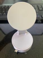 Car Phone Holder with Strong Magnetic Suction and Vacuum Adsorption, Suction Cup Base for Navigation gray