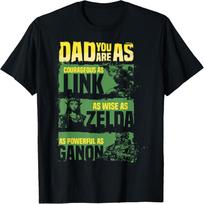 Nintendo Legend Of Zelda Dad Relates To Game Graphic T-Shirt T-Shirt L juoda