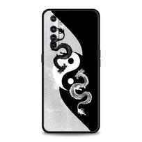 For Realme GT Neo 2 3 3T 5 Phone Case For Realme 12 11 5G 10 9 8 5G 7 6 GT5 GT3 GT2 Pro Plus C21 C11 C25 C35 Cover Dragon Design Realme GT Neo 3