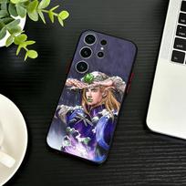 N-JoJo's Bizarre Adventure Phone Case For Samsung S26,S25,S24,S23,S22,S21,S20,S30,Ultra,Plus,Fe,Note,5G Black Cover Samsung S22plus5G blue