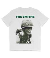 The Smiths  Meat Is Murder  Green Text  Version 2  Organic TShirt Unisex T-Shirt 5XL įvairiaspalvis
