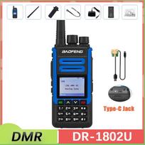 Baofeng DR-1802U Walkie Talkie USB-C Charger DMR Digital Radio UHF 400-470MHz AES256 Encryption High Capacity Upgraded of BF-H7 Australia Standard
