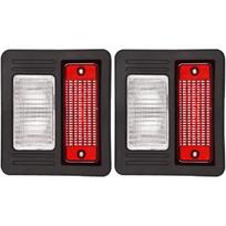 2 vnt. Galinio žibinto surinkimas 6670284 Bobcat ratiniam krautuvui tinka S150 S160 S175 S185 S205 S220 S250 S300 S450 S510
