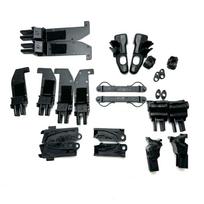 Atnaujintas minkšto stogo stumdomojo klipo dangtelio dalys Juodos spalvos Fiat 500C 500 kabrioletui Rinkinys JK 24 vnt. automobilio priedai 9099898 24 PCS gray