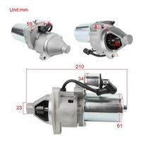 Starter Motor for Honda GX340 GX390 Engine 11HP 13HP 16HP Clone Generator Toro TX-413 31210-ZB8-0130 31210-ZE3-013