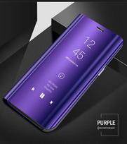 „Honor X8 X7 X9 X9A“ korpuso veidrodinio apverčiamo laikiklio dangtelis „Honor 70 50 90 200 Lite X50 X7B X8B X9B Magic 5 Lite“ laikiklio dėklas 7A For Honor 70 violetinė