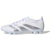 Adidas Predator 24 League Low Apvalus priekis Suvarstomi MG Futbolo bateliai Vyrams Futbolo bateliai Balti IE2611 40