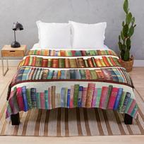 Jane Austen Antique Books British Antique Books Throw Blanket Bedspread Terry Cotton Beds All Sofas Flannel Plaid Beige 100x150cm white