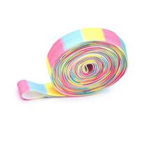 300CM Vaikų Kinijos šokdynė Spalvinga tampri šokdynė Vidaus lauko pratimai Elastinga guma Vaikai Mokiniai Suaugusieji Šokdynė žaidimas 3M pink