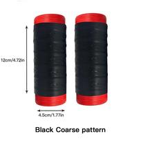 1Pair Silicone Handlebar Grips Cover for Scooter E-Bike Brake Lever Cover Non-Slip Comfortable Grip Motorcycle Grip Accessory black