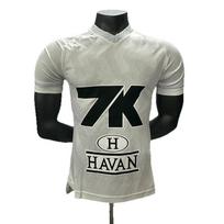 Player's version jersey Santos home white short-sleeved football jersey top S balta