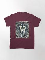 Pixies The Pixies - Hey - retro Classic T-Shirt 2XL tamsiai raudona spalva