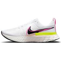 Nike React Infinity Run Flyknit 2 'Rawdacious' (Unisex) White / Sail / Pink Blast / Black Running Shoes DJ5395 100 40.0 gray