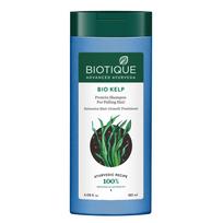 Biotique Bio Kelp Protein Shampoo for Falling Hair Intensive Hair Regrowth Treatment, 180ml And Biotique Bio Creamy Coconut Ultra-Rich Body Lotion blue