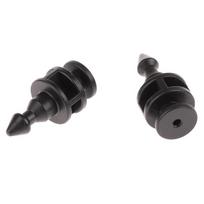 10vnt. Galinio žibinto lempos tvirtinimo apdailos spaustukai Plastikiniai Automobilio priedams A0008208164 2E0945230 one size black