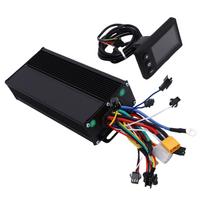 Electric Bike Controller Kit 36V 48V 52V 35A 3 Mode Sine Wave Brushless Motor Controller S869 LCD Display Control Panel black