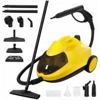 2000W Steam Cleaner, 5 Bar, 2 L Tank, 14 Accessories, 40-Minute Runtime - Yellow