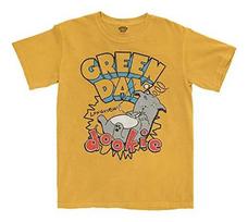 Unisex shirt Cotton Oversize Large Size Unisex Green Day Dookie Logo Punk Orange L gray