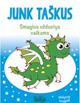 Junk taškus. Smagios užduotys vaikams (Mėlynoji knygelė) - Nėra Autoriaus