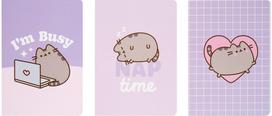 3 užrašinių rinkinys PUSHEEN Moments, A6, 32 l. - Nėra Autoriaus