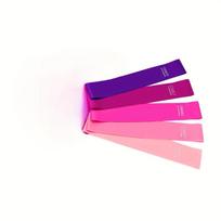 5pcs Resistance Band Set for Women Versatile TPE Bands for Yoga, Squats & Fitness, Includes 4.54-18.14KG Options with Convenient Storage Bag purple