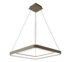 BRILAGI - dimeriuojamas LED pakabinamas šviestuvas ant laido FALCON SLIM LED/50W/230V 50x50 cm smėlio spalvos + su nuotolinio valdymo pulteliu