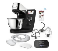 Tefal - Virtuvinis kombainas su svarstyklėmis I-COACH TOUCH 1200W/230V iš nerūdijančio plieno