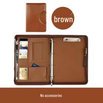 Business Manager Multi-Functional A4 Zipper Folder with Calculator black
