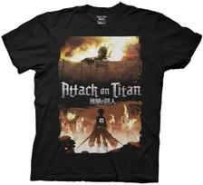 Attack on Titan T Shirt Mikasa AckerUnisex Eren Yeager Anime Graphic Tee Cotton Short Sleeve Tops for Unisex 2025 Summer Casual XL brown