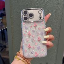Porous Shell Pattern iPhone 17 Pro Max Case - Tulip Design for Apple 16/15/11 IP12 15 Pro gray