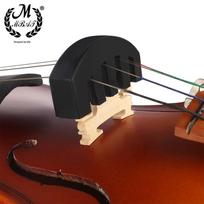 M MBAT 1pcs Rubber Cello Violin Mute Silent Practice Fiddle Decrease the Volume Accessories Tools Not Disturb Others to Rest black