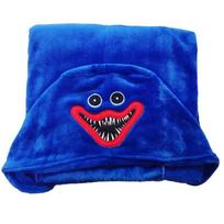 Huggy Wuggy Oversized Hooded Blanket The Best Way To Stay Warm And Cozy 160x100cm mėlyna