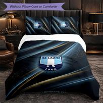 Lazio FC Themed Bedding 3Pcs Duvet Cover Set Decorative Bed Linen For Teen Room Home Decoration 230cm*220cm