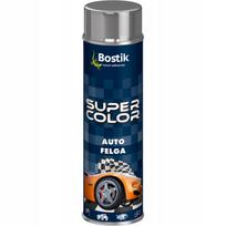Bostik Super Color Auto Acrylic Wheel Paint, Shine 500ml sidabras