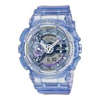 CASIO G-SHOCK GMA-S110VW-6A Women's Watch Translucent Skeleton Purple Multicolor gray