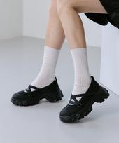 Mogaus Daoreum Mary Jane Platform Black/250 gray