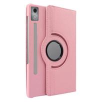 For Xiaoxin Pad Pro 12 7 Case TB373FU/TB375FC 360 Degree Rotating Stand for Idea Tab Pro 12.7inch Tablet Cover Funda Idea Tab Pro 12.7 rožinė