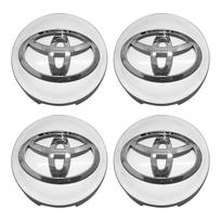 4Pcs 56mm/60mm Car Wheel Center Hub Cap Rim Cover for Toyota Corolla Yaris Chr Auris RAV4 Land Reiz Cruiser Chr Camry Racing