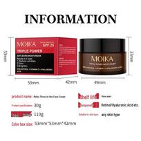 Retinol Firming & Hydrating Face Cream: Brightens Skin & Reduces Fine Lines Triple Effect Cream black