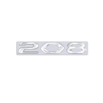 Peugeot 208 GT Automobiliui 3D Metalinės Raidės Logotipo Ženklelis EGVX3 Lipdukai Lipdukas Automobilio Galinės Bagažinės Raidės Emblema Stiliaus Lipdukai