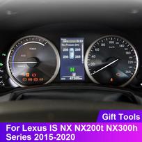 Lexus IS NX NX200t NX300h serijai 2015-2020 m. Automobilio TPMS Padangų slėgio stebėjimo sistemos ekranas Saugumo signalizacija For IS NX black