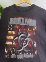 Unisex shirt Cotton Oversize Large Size Biohazard band New World Disorder Unisex Shirt Adult Cotton Tee SB071 L gray