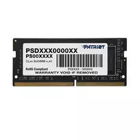 Atminties modulis PATRIOT SIGNATURE DDR4 SO-DIMM 8GB 3200MHz (PSD48G32002S)