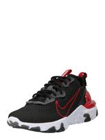 Nike Sportswear Sportbačiai be auliuko 'REACT VISION' ugnies raudona / juoda