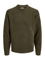JACK & JONES Megztinis 'JJESoho Ollie' margai ruda