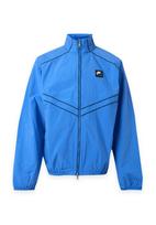 Nike Sportswear Demisezoninė striukė 'AIR' sodri mėlyna („karališka“) / juoda / balta